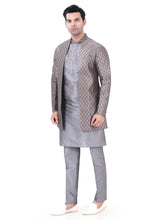 Load image into Gallery viewer, Brocade Silk - Premium Kurta Pyjama - Just $ 75! Shop now at Dapper Ethnic
