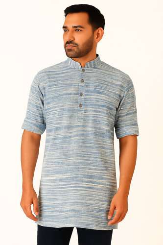 Brocade Silk - Premium Kurta Pyjama - Just $ 75! Shop now at Dapper Ethnic
