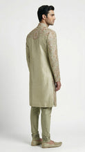Load image into Gallery viewer, Brocade Silk - Premium Kurta Pyjama - Just $ 75! Shop now at Dapper Ethnic
