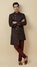 Load image into Gallery viewer, Brocade Silk - Premium Kurta Pyjama - Just $ 75! Shop now at Dapper Ethnic
