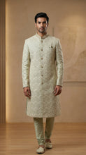 Load image into Gallery viewer, Brocade Silk - Premium Kurta Pyjama - Just $ 75! Shop now at Dapper Ethnic
