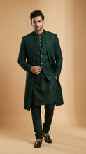 Load image into Gallery viewer, Brocade Silk - Premium Kurta Pyjama - Just $ 75! Shop now at Dapper Ethnic
