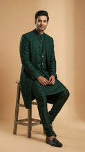 Load image into Gallery viewer, Brocade Silk - Premium Kurta Pyjama - Just $ 75! Shop now at Dapper Ethnic
