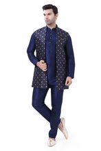 Load image into Gallery viewer, Brocade Silk - Premium Kurta Pyjama - Just $ 75! Shop now at Dapper Ethnic
