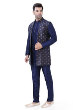 Load image into Gallery viewer, Brocade Silk - Premium Kurta Pyjama - Just $ 75! Shop now at Dapper Ethnic
