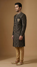 Load image into Gallery viewer, Brocade Silk - Premium Kurta Pyjama - Just $ 75! Shop now at Dapper Ethnic
