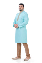 Load image into Gallery viewer, Brocade Silk - Premium Kurta Pyjama - Just $ 75! Shop now at Dapper Ethnic

