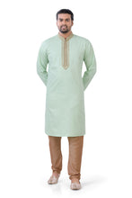 Load image into Gallery viewer, Brocade Silk - Premium Kurta Pyjama - Just $ 75! Shop now at Dapper Ethnic
