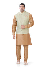Load image into Gallery viewer, Brocade Silk - Premium Kurta Pyjama - Just $ 75! Shop now at Dapper Ethnic
