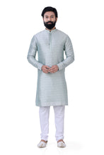 Load image into Gallery viewer, Brocade Silk - Premium Kurta Pyjama - Just $ 75! Shop now at Dapper Ethnic
