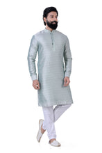 Load image into Gallery viewer, Brocade Silk - Premium Kurta Pyjama - Just $ 75! Shop now at Dapper Ethnic
