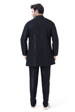 Load image into Gallery viewer, Brocade Silk - Premium Kurta Pyjama - Just $ 75! Shop now at Dapper Ethnic
