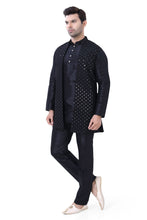 Load image into Gallery viewer, Brocade Silk - Premium Kurta Pyjama - Just $ 75! Shop now at Dapper Ethnic
