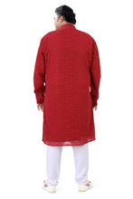 Load image into Gallery viewer, Brocade Silk - Premium Kurta Pyjama - Just $ 75! Shop now at Dapper Ethnic
