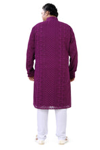 Load image into Gallery viewer, Brocade Silk - Premium Kurta Pyjama - Just $ 75! Shop now at Dapper Ethnic
