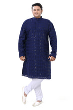 Load image into Gallery viewer, Brocade Silk - Premium Kurta Pyjama - Just $ 75! Shop now at Dapper Ethnic
