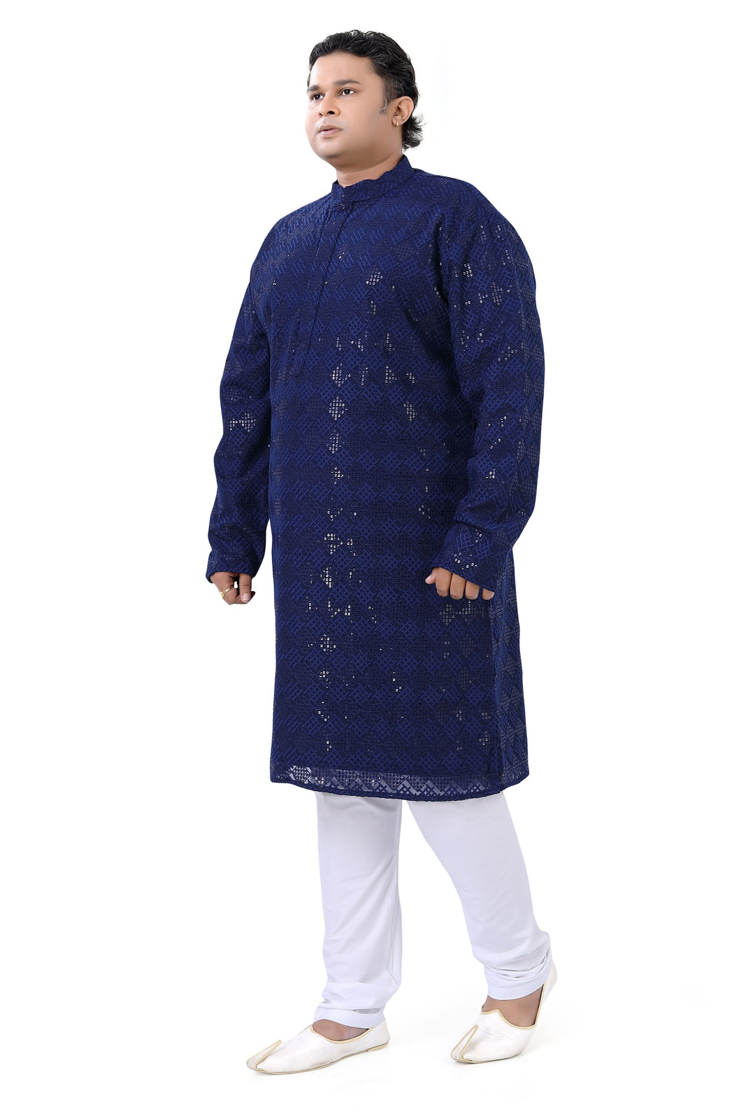 Brocade Silk - Premium Kurta Pyjama - Just $ 75! Shop now at Dapper Ethnic