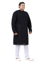 Load image into Gallery viewer, Brocade Silk - Premium Kurta Pyjama - Just $ 75! Shop now at Dapper Ethnic
