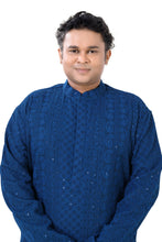 Load image into Gallery viewer, Brocade Silk - Premium Kurta Pyjama - Just $ 75! Shop now at Dapper Ethnic
