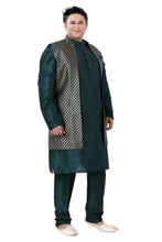 Load image into Gallery viewer, Brocade Silk - Premium Kurta Pyjama - Just $ 75! Shop now at Dapper Ethnic
