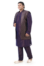 Load image into Gallery viewer, Brocade Silk - Premium Kurta Pyjama - Just $ 75! Shop now at Dapper Ethnic
