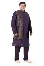 Load image into Gallery viewer, Brocade Silk - Premium Kurta Pyjama - Just $ 75! Shop now at Dapper Ethnic
