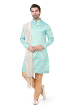 Load image into Gallery viewer, Brocade Silk - Premium Kurta Pyjama - Just $ 75! Shop now at Dapper Ethnic
