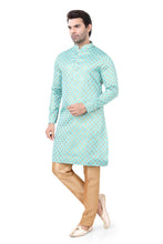 Load image into Gallery viewer, Brocade Silk - Premium Kurta Pyjama - Just $ 75! Shop now at Dapper Ethnic
