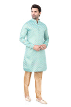 Load image into Gallery viewer, Brocade Silk - Premium Kurta Pyjama - Just $ 75! Shop now at Dapper Ethnic
