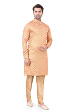 Load image into Gallery viewer, Brocade Silk - Premium Kurta Pyjama - Just $ 75! Shop now at Dapper Ethnic
