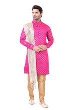 Load image into Gallery viewer, Brocade Silk - Premium Kurta Pyjama - Just $ 75! Shop now at Dapper Ethnic
