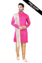 Load image into Gallery viewer, Brocade Silk - Premium Kurta Pyjama - Just $ 75! Shop now at Dapper Ethnic
