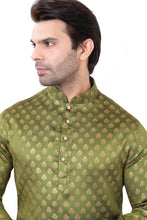 Load image into Gallery viewer, Brocade Silk - Premium Kurta Pyjama - Just $ 75! Shop now at Dapper Ethnic
