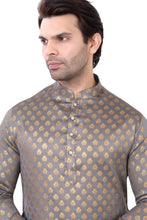 Load image into Gallery viewer, Brocade Silk - Premium Kurta Pyjama - Just $ 75! Shop now at Dapper Ethnic
