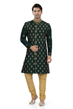 Load image into Gallery viewer, Brocade Silk - Premium Kurta Pyjama - Just $ 75! Shop now at Dapper Ethnic
