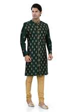 Load image into Gallery viewer, Brocade Silk - Premium Kurta Pyjama - Just $ 75! Shop now at Dapper Ethnic
