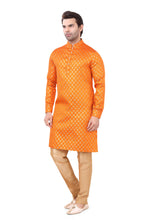 Load image into Gallery viewer, Brocade Silk - Premium Kurta Pyjama - Just $ 75! Shop now at Dapper Ethnic
