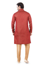 Load image into Gallery viewer, Brocade Silk - Premium Kurta Pyjama - Just $ 75! Shop now at Dapper Ethnic
