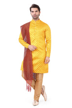 Load image into Gallery viewer, Brocade Silk - Premium Kurta Pyjama - Just $ 75! Shop now at Dapper Ethnic
