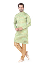 Load image into Gallery viewer, Brocade Silk - Premium Kurta Pyjama - Just $ 75! Shop now at Dapper Ethnic
