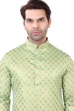 Load image into Gallery viewer, Brocade Silk - Premium Kurta Pyjama - Just $ 75! Shop now at Dapper Ethnic
