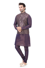 Load image into Gallery viewer, Brocade Silk - Premium Kurta Pyjama - Just $ 75! Shop now at Dapper Ethnic
