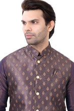 Load image into Gallery viewer, Brocade Silk - Premium Kurta Pyjama - Just $ 75! Shop now at Dapper Ethnic
