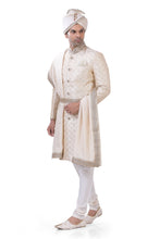 Load image into Gallery viewer, Brocade Silk - Premium Kurta Pyjama - Just $ 75! Shop now at Dapper Ethnic
