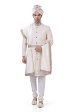 Load image into Gallery viewer, Brocade Silk - Premium Kurta Pyjama - Just $ 75! Shop now at Dapper Ethnic
