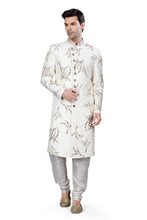 Load image into Gallery viewer, Brocade Silk - Premium Kurta Pyjama - Just $ 75! Shop now at Dapper Ethnic
