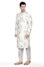 Load image into Gallery viewer, Brocade Silk - Premium Kurta Pyjama - Just $ 75! Shop now at Dapper Ethnic
