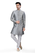 Load image into Gallery viewer, Brocade Silk - Premium Kurta Pyjama - Just $ 75! Shop now at Dapper Ethnic
