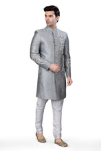 Load image into Gallery viewer, Brocade Silk - Premium Kurta Pyjama - Just $ 75! Shop now at Dapper Ethnic
