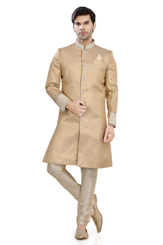 Brocade Silk - Premium Kurta Pyjama - Just $ 75! Shop now at Dapper Ethnic